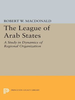 cover image of The League of Arab States
